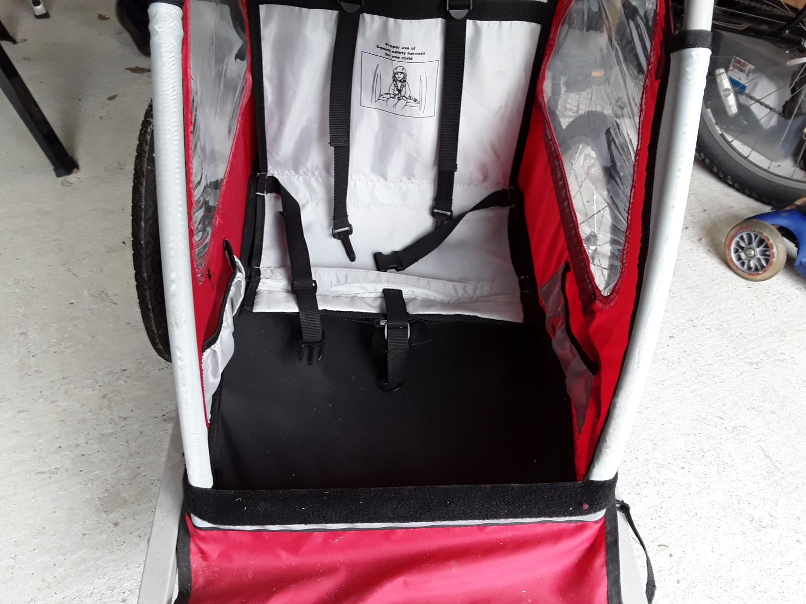 Halfords single buggy child bike trailer in TN40 Rother for £50.00 for