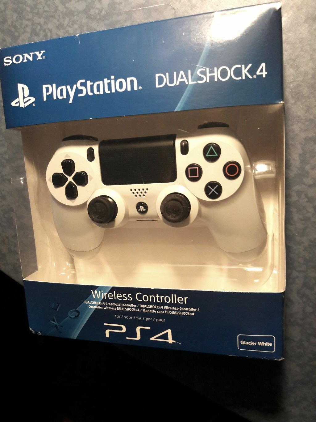 SONY PS4 Wireless Dualshock Controller Weiß In 68542 Heddesheim Für 25