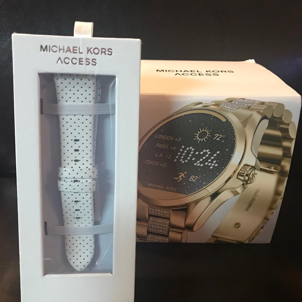 Michael kors access touch screen gold bradshaw smartwatch clearance mkt5002