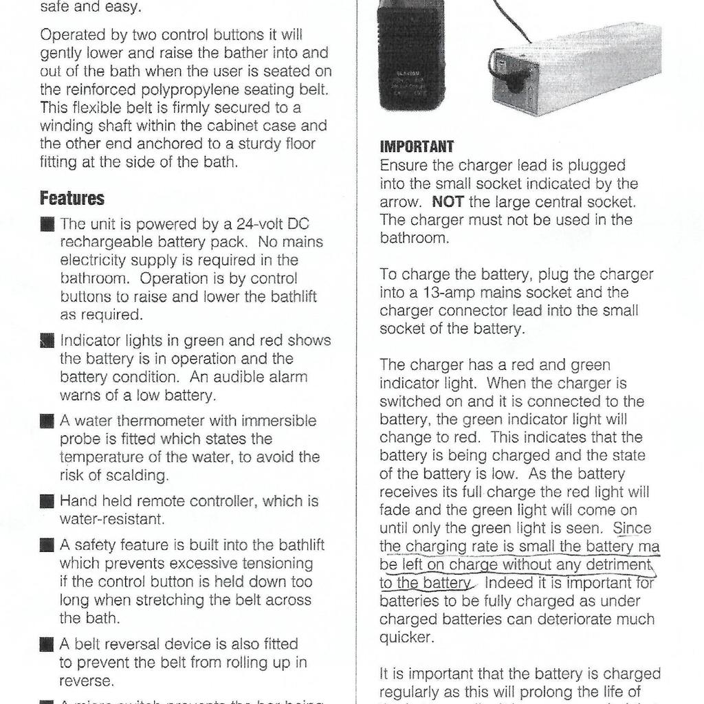 Relaxa Bath Lift Model No CRM 2015 in Sevenoaks für £ 400,00 zum