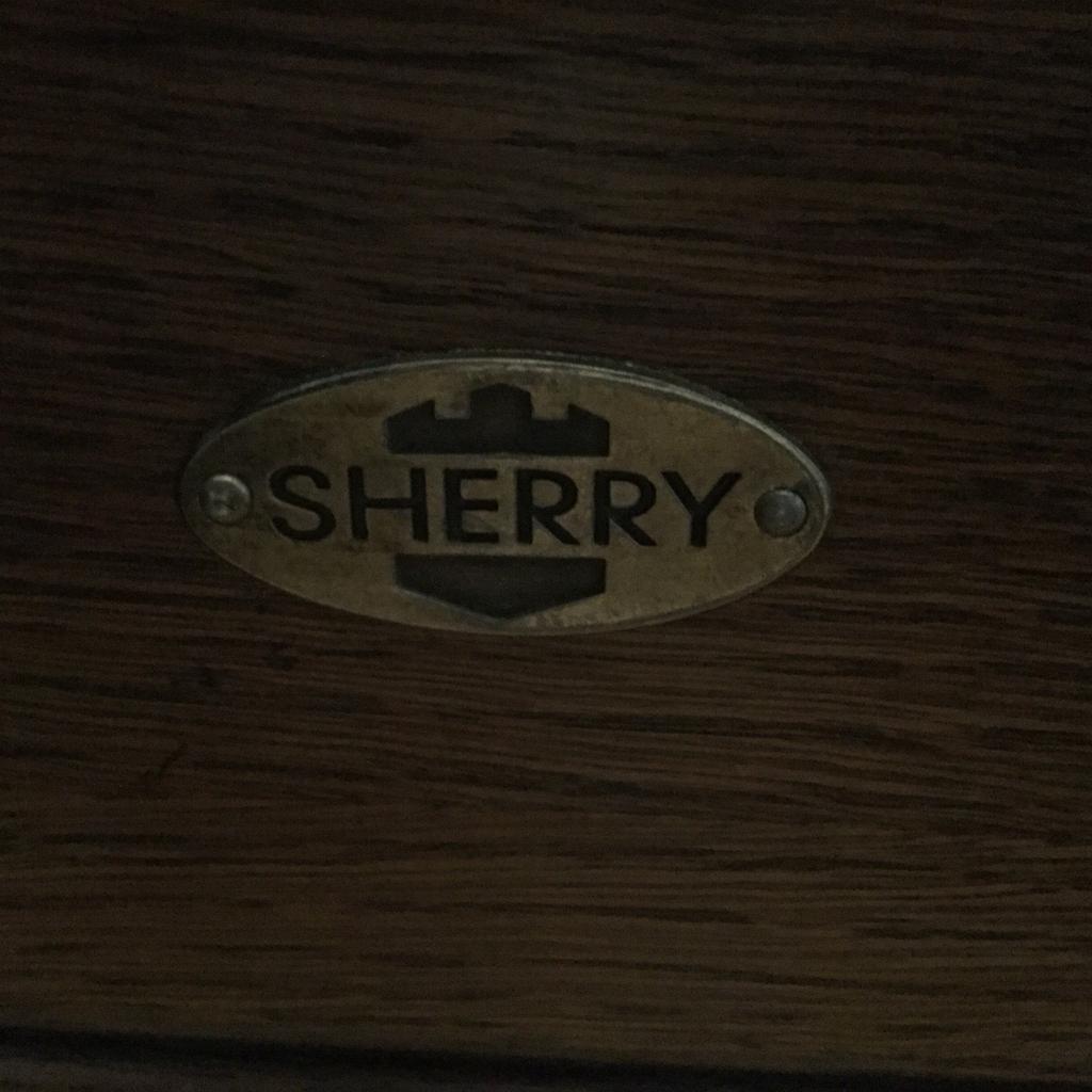 Sherry oak double two cabinets drawer dresser in NN15 Kettering für 395 ...