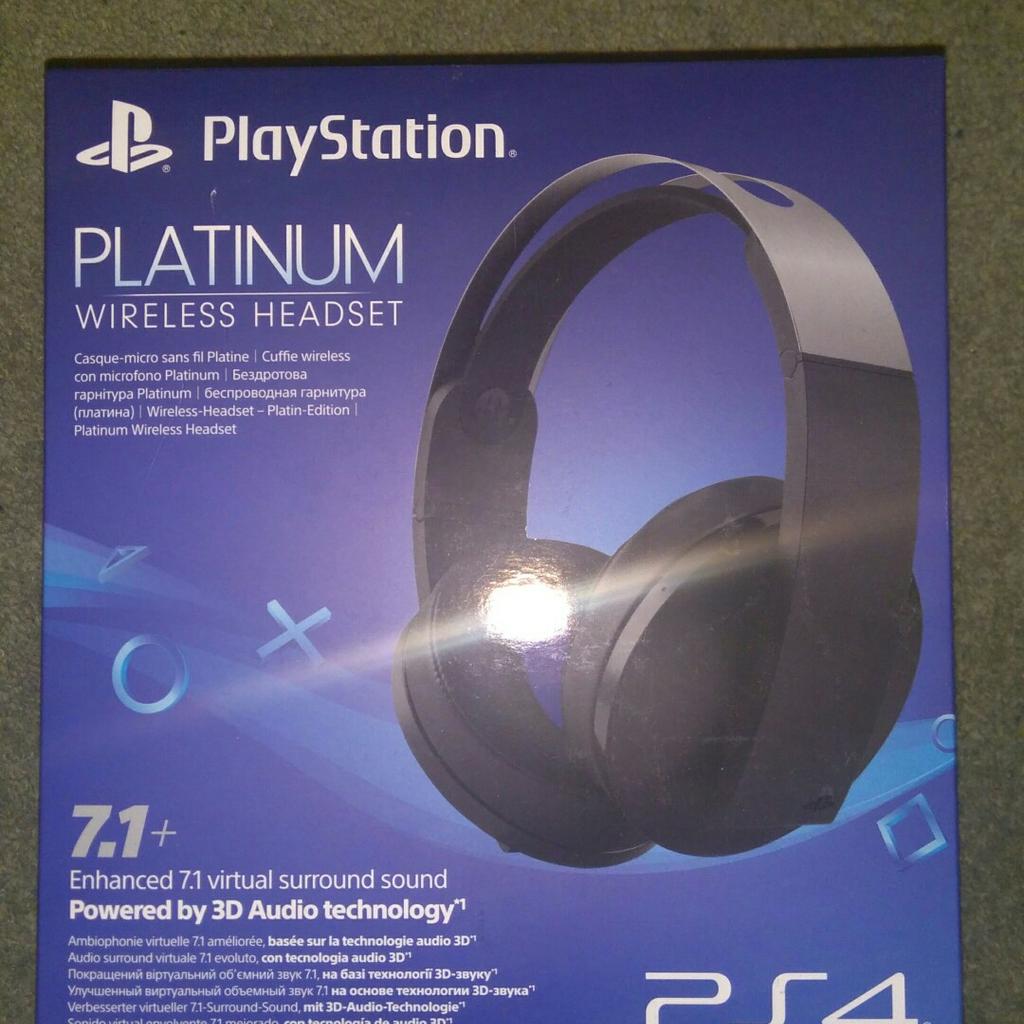 PlayStation - Platinum wireless headset in KT19 Ewell for £95.00
