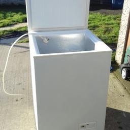 Chest freezer for sale. Good condition and clean. In full working order. Used in garage as spare but no longer required. Slight scratch on front at bottom.