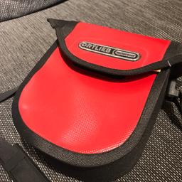 Ich verkaufe eine ungenutzte Ortlieb Ultimate5 Compact Lenkertasche waterproof in rot-schwarz (Fahrradtasche)