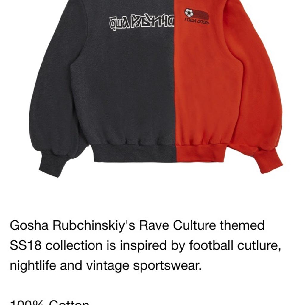 Gosha rubchinskiy sweatshirt on sale combo