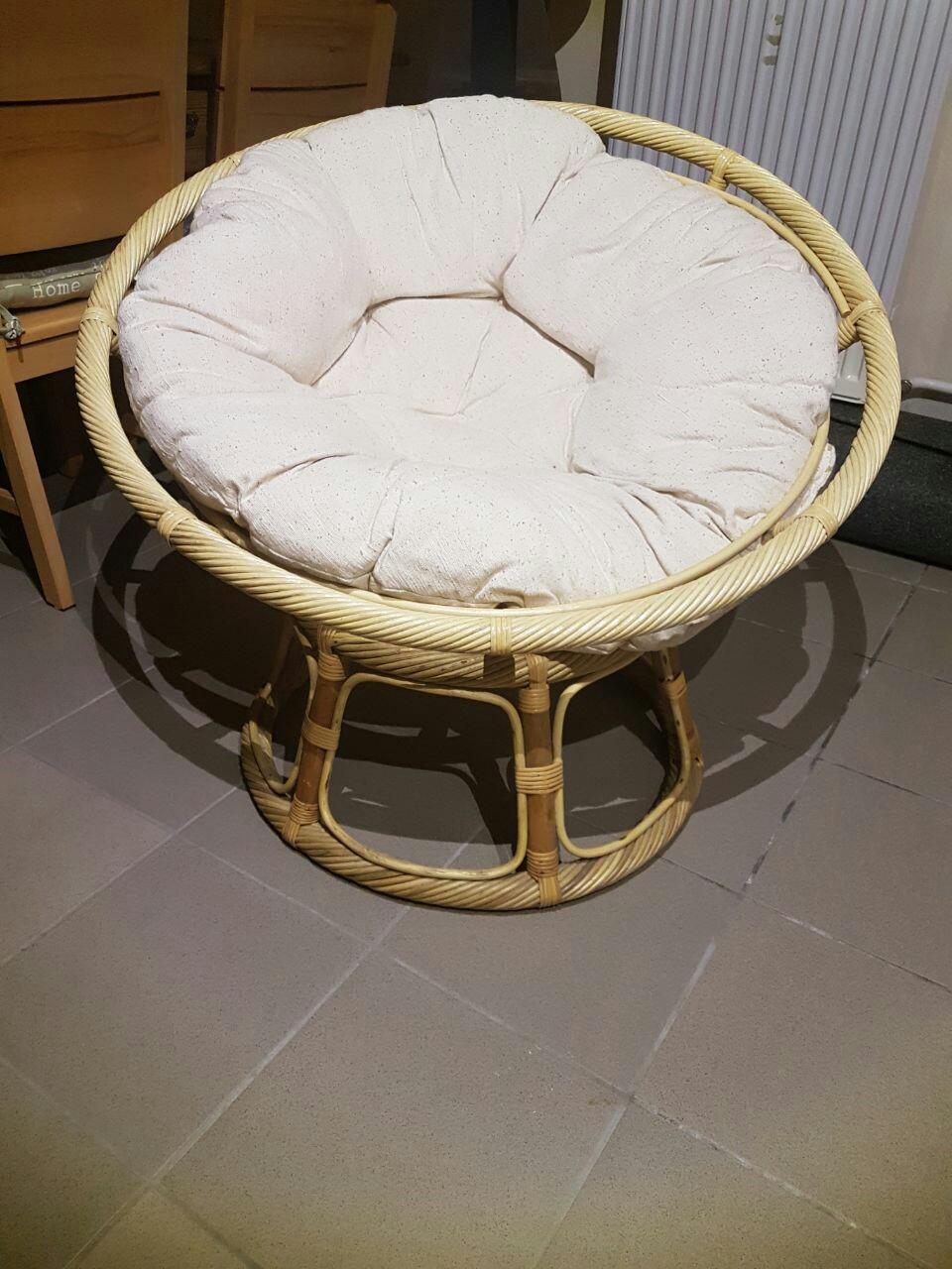 Korbsessel mit Auflage in 63110 Rodgau für 20,00 € zum Verkauf Shpock DE