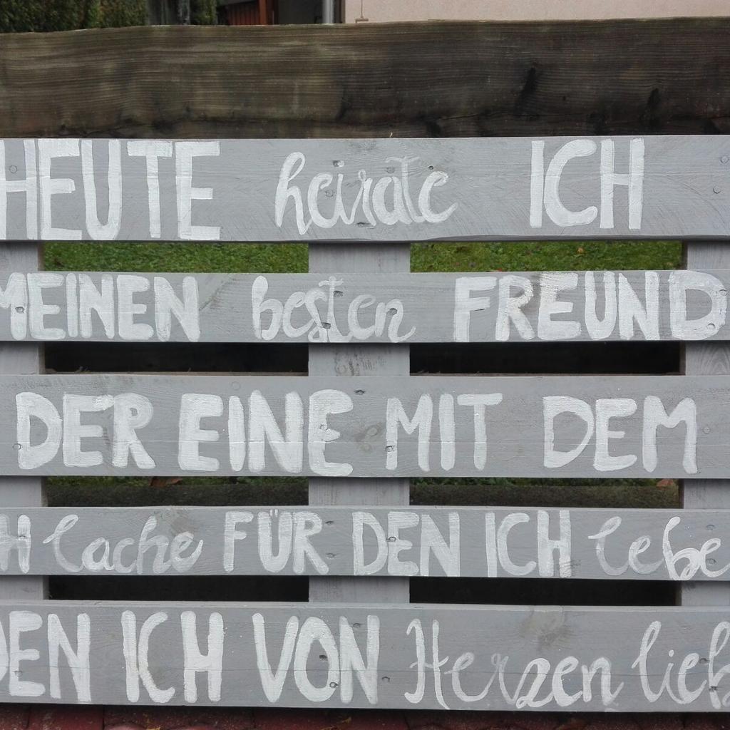 Hochzeitsdeko DiY Palette in 8605 Kapfenberg für 10,00 € zum Verkauf