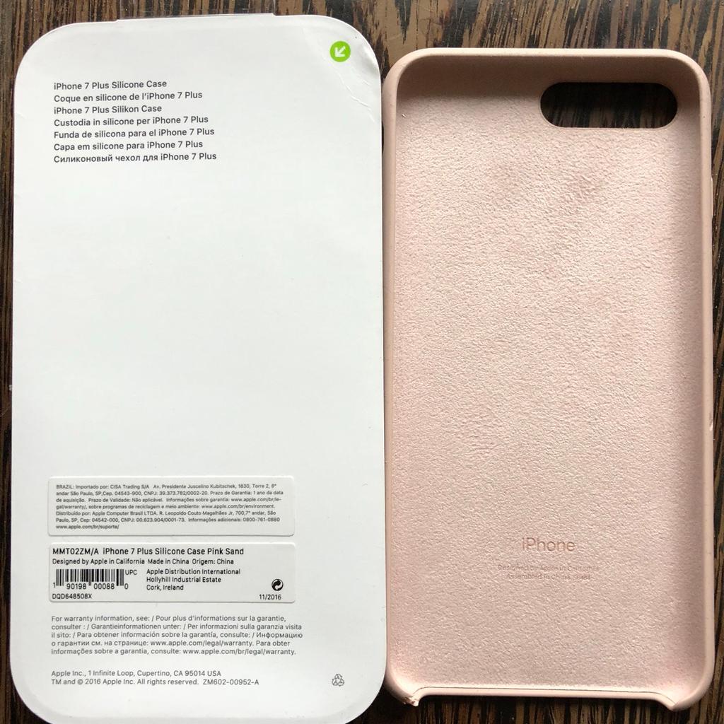 Funda iPhone 7 Plus Apple Silicone Case Pink Sand - MMT02ZM/A