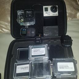 Go pro Hero 3 black edition

Comes with

Carry case
Go pro Hero 3 Black
Battery Backpack
1 Regular battery
Screen Attatchment
Go-Pro remote control
64gb Sandisk
Various skeletons
Sticky mount pad (standard)

First come first serve

Grab a bargain

Collection Buxworth
