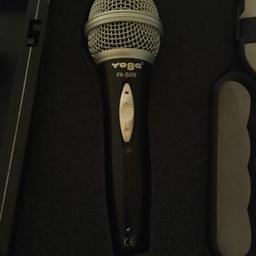 This microphone is excellent for vocals and instrument recordings.