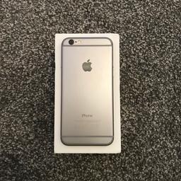 iPhone 6
EE

16gb space grey

Boxed, comes with charger & plug!

In great condition , no starches or dents!

Can delivery if cover the postage