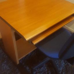 Sturdy desk and chair