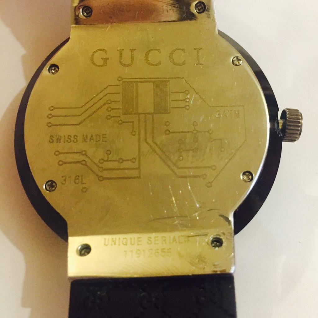 Gucci watch unique serial 11912656 hot sale