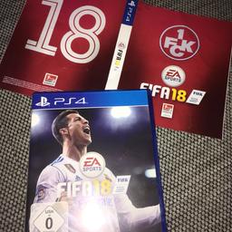 Verkaufe Fifa 18 für PS4 
Inkl. 1.FCK Cover