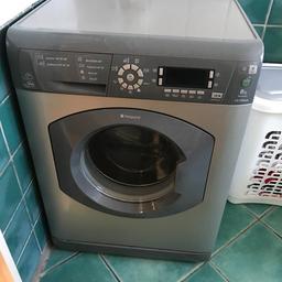In fantastic condition, 8kg 
Only reason selling new place has an inter-grated washing machine