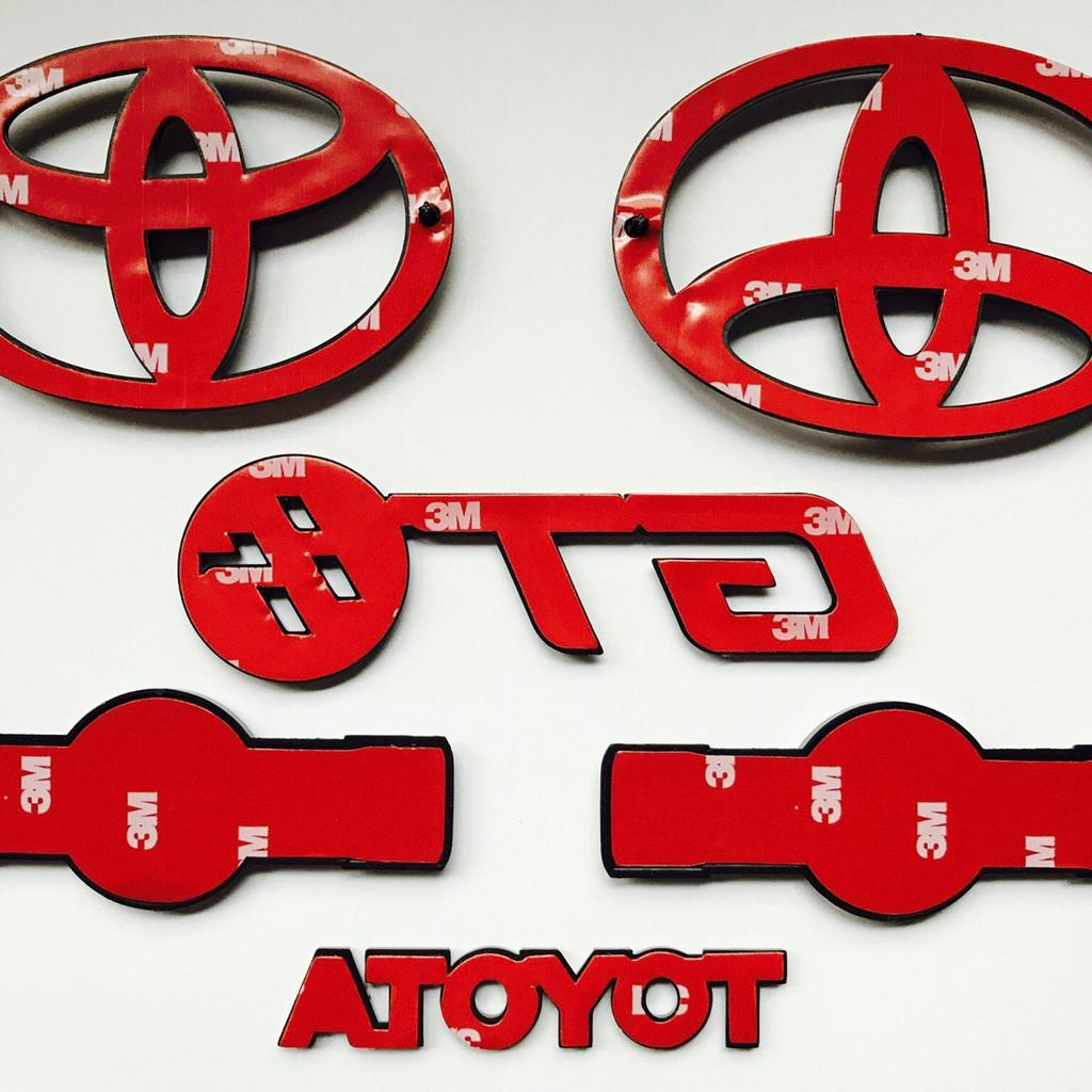 Toyota GT86 Emblem Set in glanzschwarz NEU in 78554 Täfermühle für 87 ...