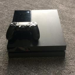 Excellent condition ps4 500gb in black, fully working with no issues, new style version 2 controller with lightbar, just had a new HDMI port which is a common fault with the ps4, the hdmi repair cost me £40 alone. 

May px but got be worth my while, 

No games as going to sell them seperately, 

Unboxed but with all wires and leads.

£130ono