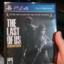 Tausche oder verkaufe hier The Last of Us Remastered für die Playstation 4.
Spiel ist die offizielle deutsche Version, nicht so wie auf dem Abbild. 
Lasst Angebote da!