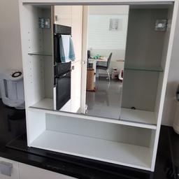 Have got this beautiful which bathroom cupboard with 1 sliding glasses and 2 glass layers for storage. Comes with the screws also
Payment on collection from Rochdale
