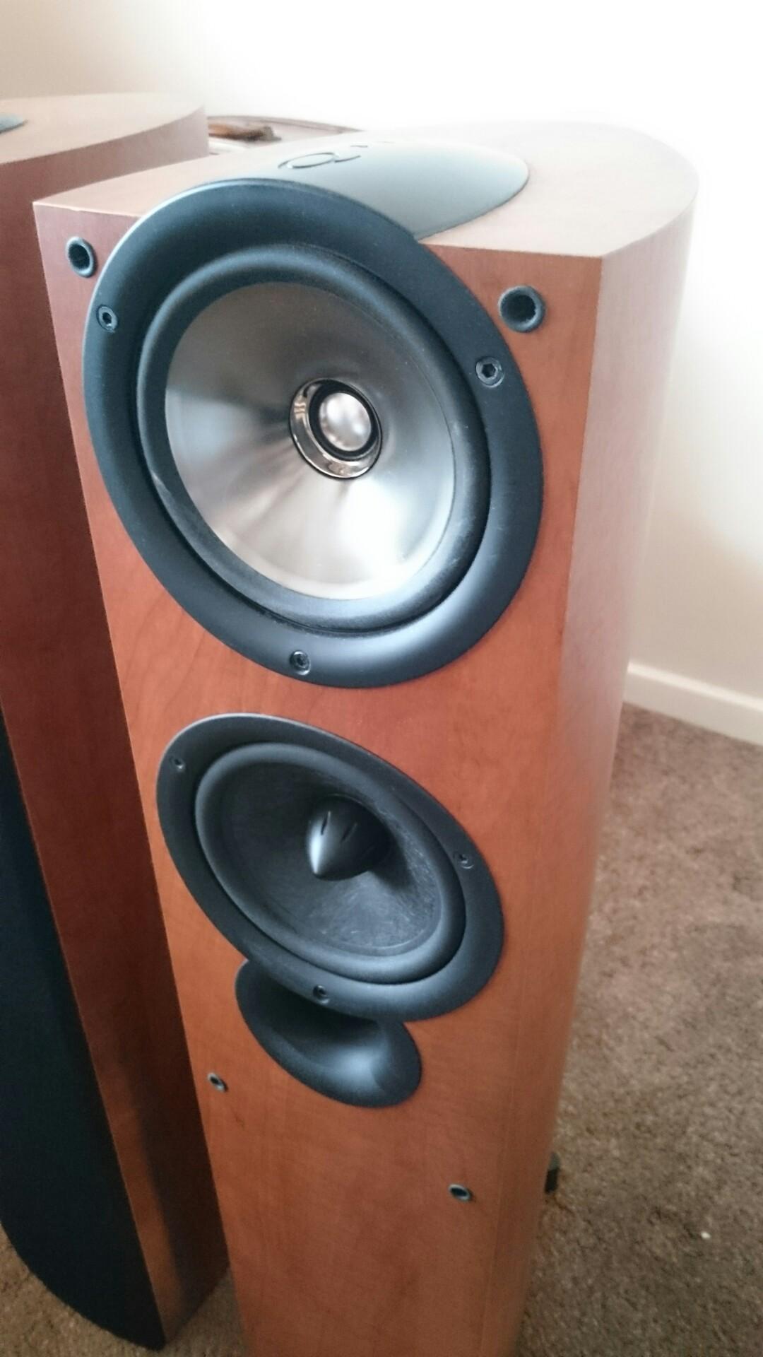 Kef iQ5 floor standing speakers in Guilden Sutton for £150.00 for sale
