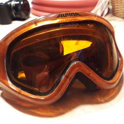 Alpina Doubleflex-Skibrille, gebraucht