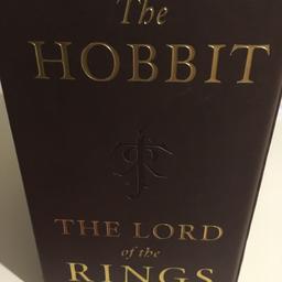 The Hobbit + The Lord of the Rings, Tolkien samling. Nyskick.
”Deluxe pocket box”