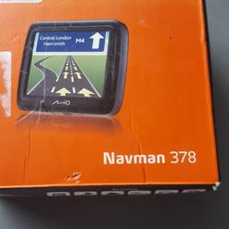 Navman sat nav.  In box with wallet and cables. Buyer collects.