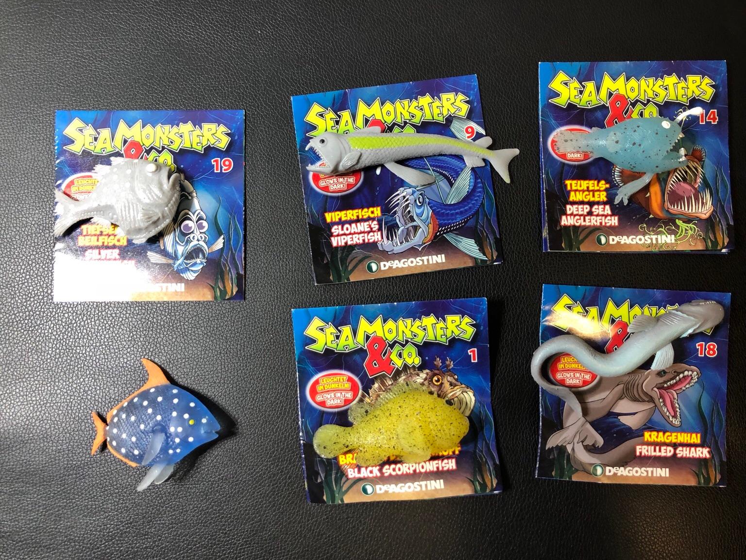 De agostini sea monsters in 40239 Düsseldorf for €2.00 for sale Shpock