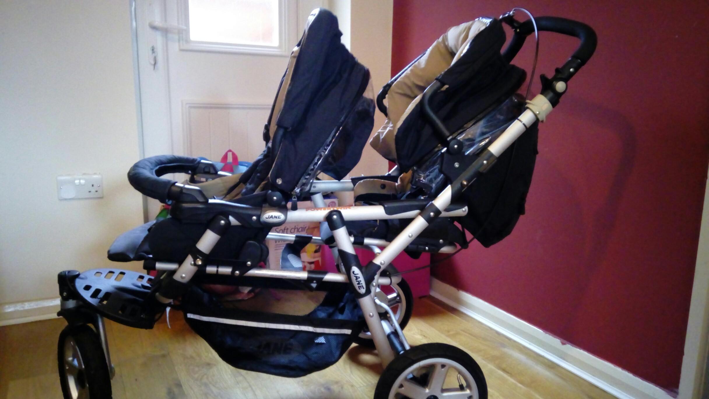 Jane powertwin pro double stroller sales