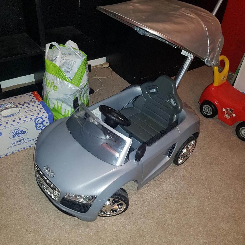 Audi r8 push cheap buggy with canopy