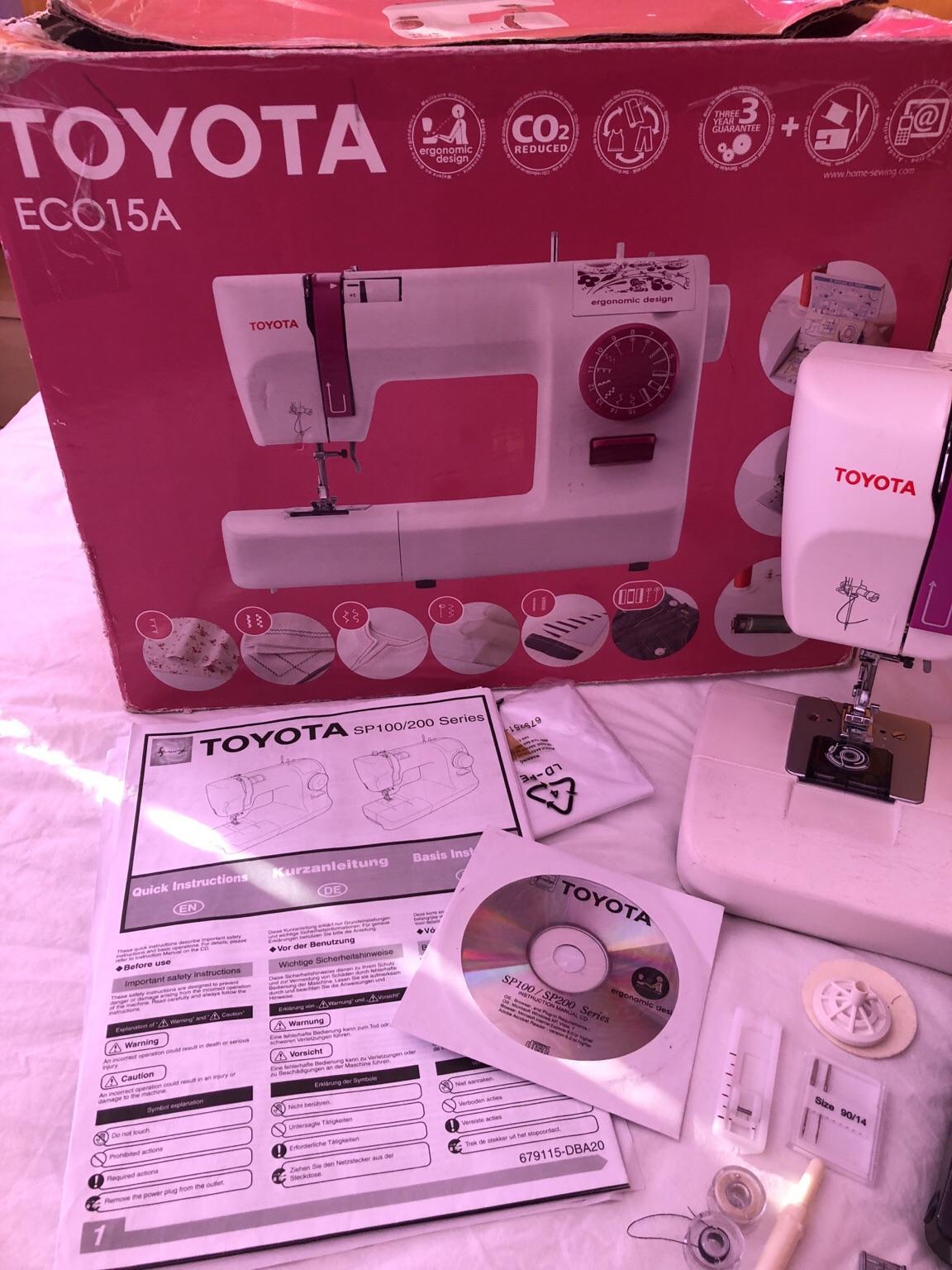 TOYOTA ECO15A sewing machine in BB1 Blackburn für 40,00 £ zum Verkauf ...