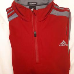 Lightly used jacket in great condition. Ideal for autumn/winter outdoor activities. Brilliant red colour.
