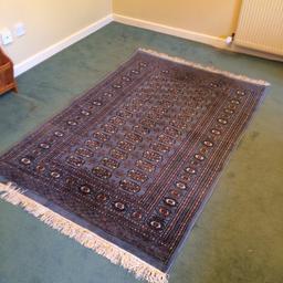 Blue rug 190 cm x 125 cm