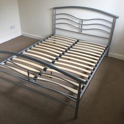 Metal double bed frame
Very good condition
Selling only as moving out
Dismantled ready to go