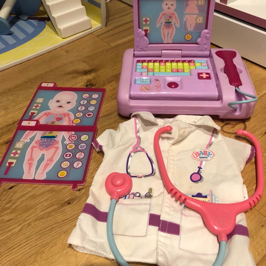 Baby born best sale interactive medical laptop