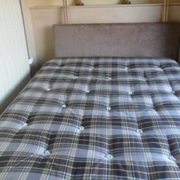 double bed size divan base with 2 large storeage drawers
headboard and fixings plus double sweet dreams orthaeopedic hand crafted mattress 4ft 6" x 6ft 2".All in superb condition and with fire safety labels.A real bargain