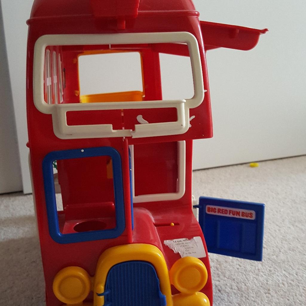 Vintage big red fun bus toy in B61 Bromsgrove for £4.00 for sale | Shpock