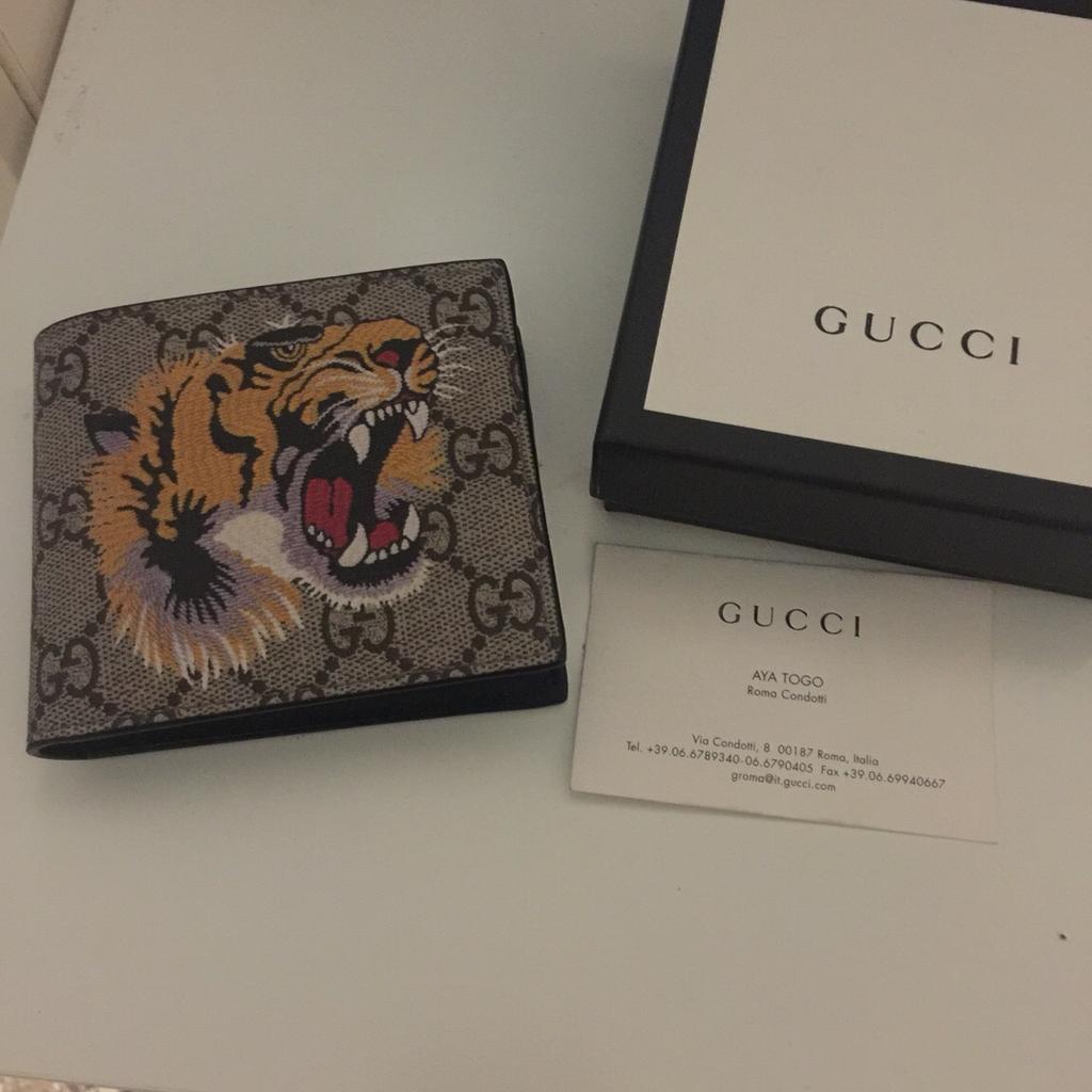 PORTAFOGLIO GUCCI TIGRE ORIGINALE in 00164 Roma f r 210 00 zum