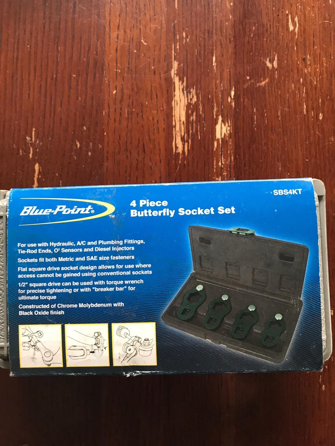 Snap on tools blue point butterfly socket set in B80Avon für £ 60,00