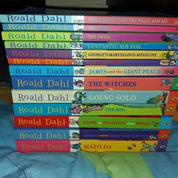 Roald Dahl collection. Excellent condition.  Collection Ng8