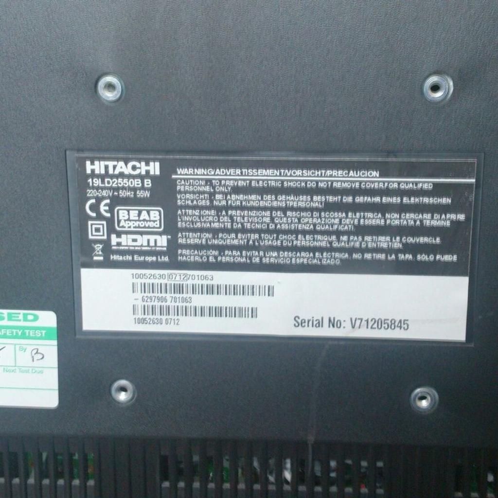 HITACHI 19'' LCD TV in WF13 Kirklees für 25,00 £ zum Verkauf | Shpock DE