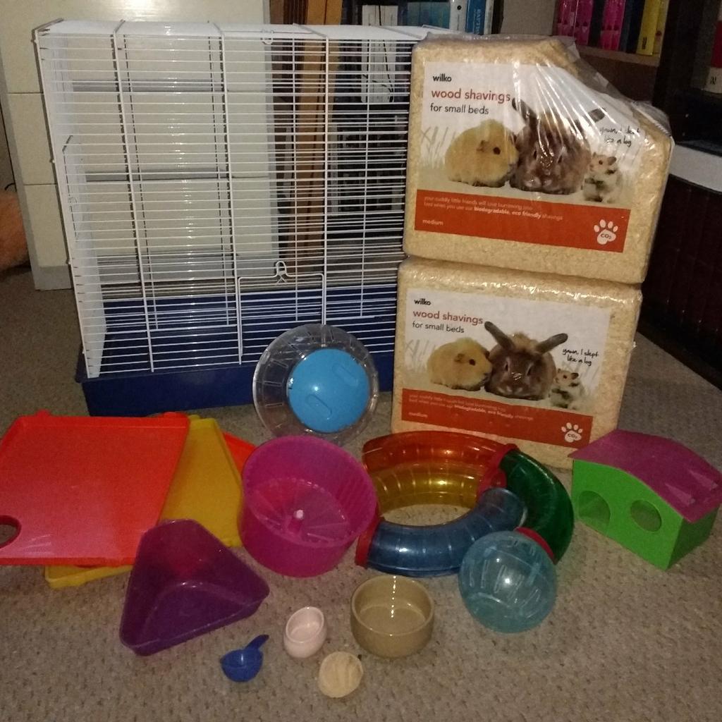 Hamster cages wilko hotsell