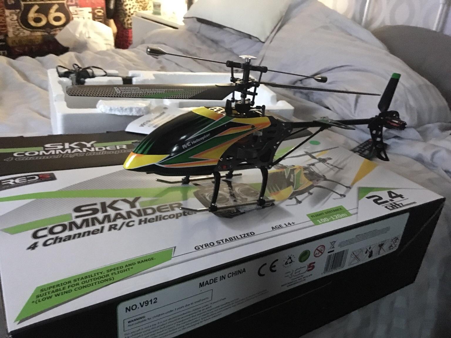 Sky commander rc helicopter in CF39 Tonyrefail for £45.00 for sale Shpock