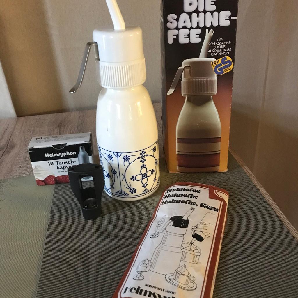 Heimsyphon Sahne Fee/ Sahne Bereiter in 68535 Edingen-Neckarhausen für 15,00 € zum Verkauf