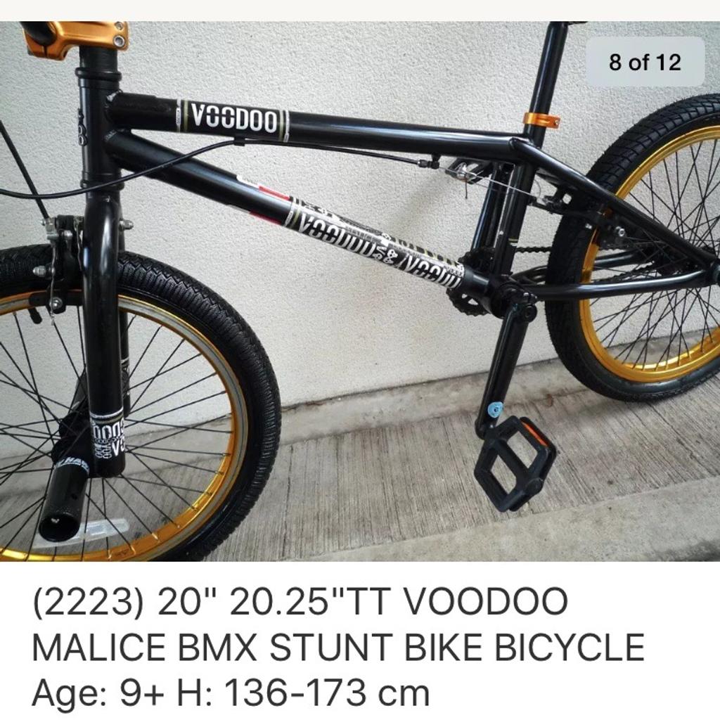 Voodoo bmx discount black and gold