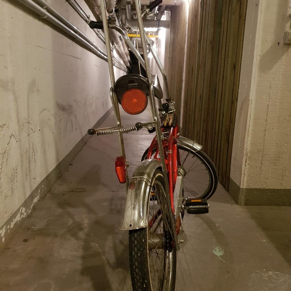Bonanza Fahrrad rot 70er Vintage Kult Sachs in 10555 Moabit für 250,00