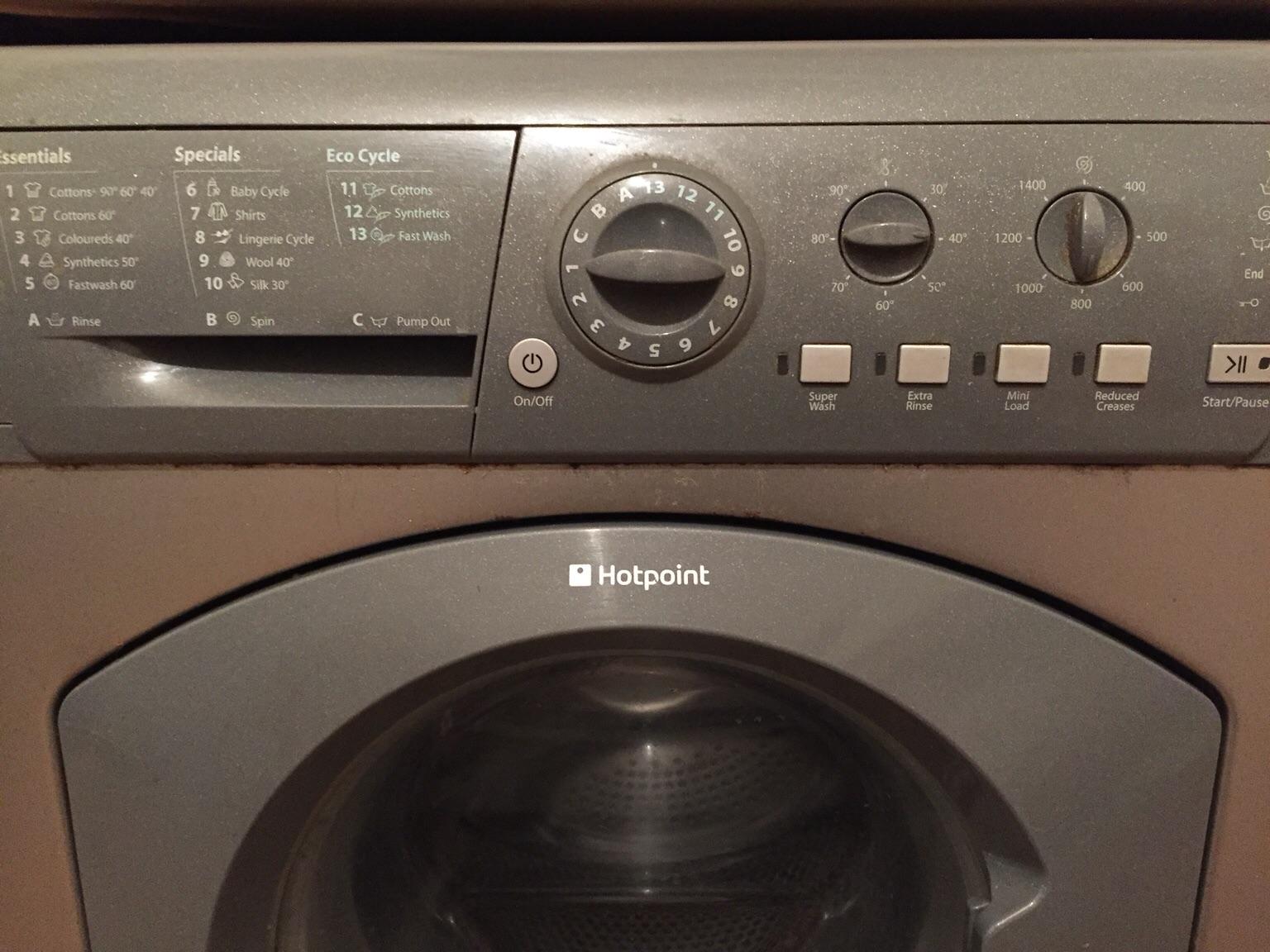 hotpoint wml540 aquarius 6kg washing machine