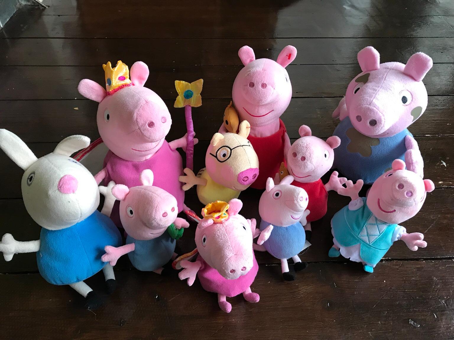 Peppa Pig soft toy collection in LL17 Asaph für 10,00 £ zum Verkauf ...