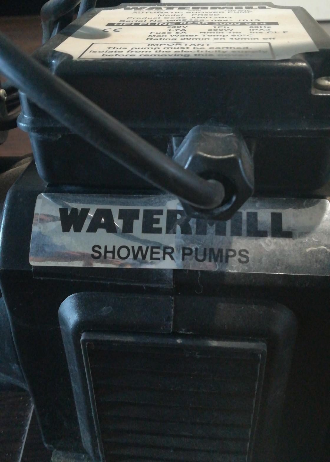 WaterMill Automatic Shower Pump PR50D in Luton for £50.00 for sale Shpock