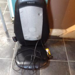 Heated back massager very good condition